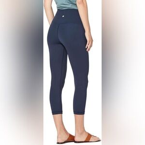 Lululemon Align Cropped Navy Leggings